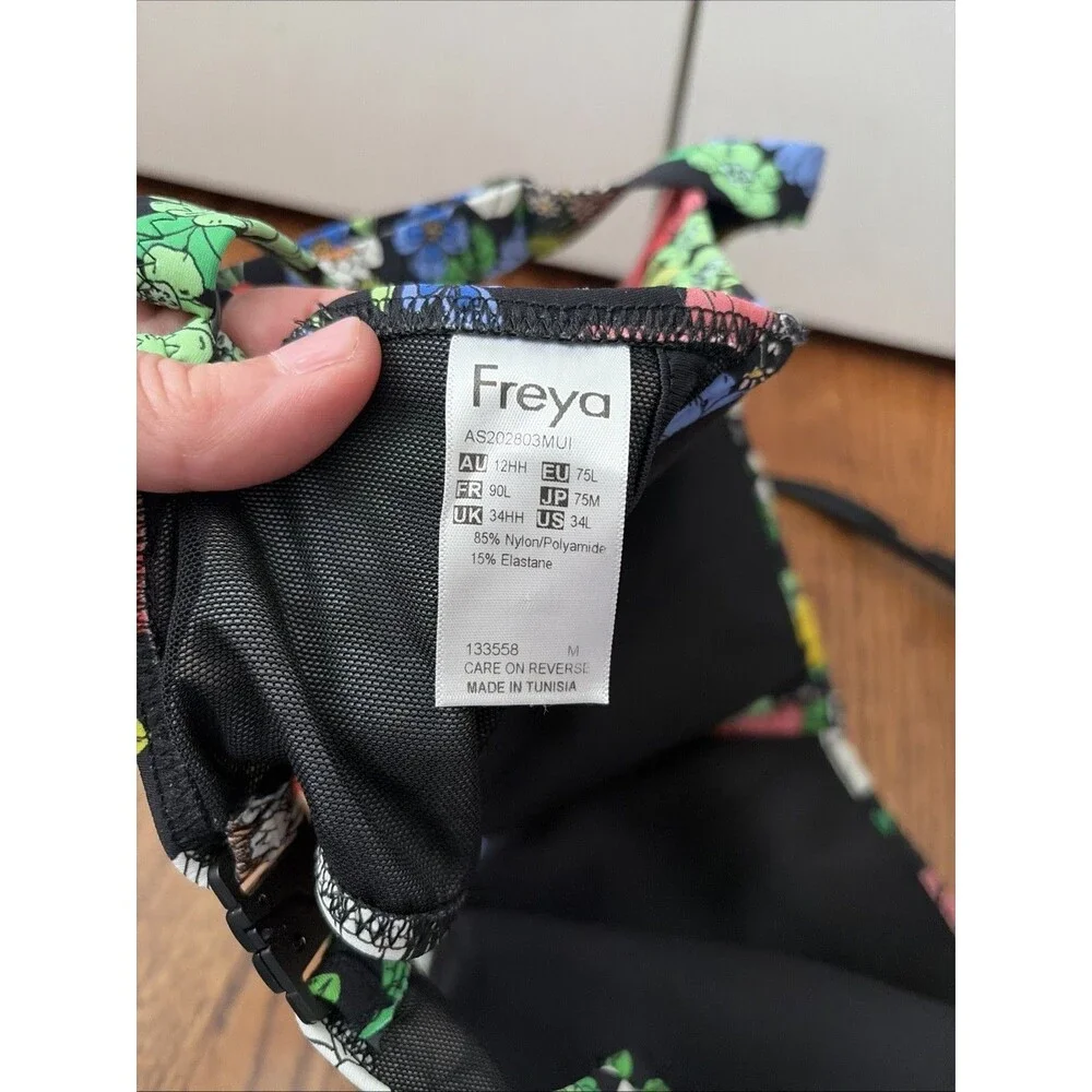 Freya Underwire Bikini Swim Top US 34L UK 34HH